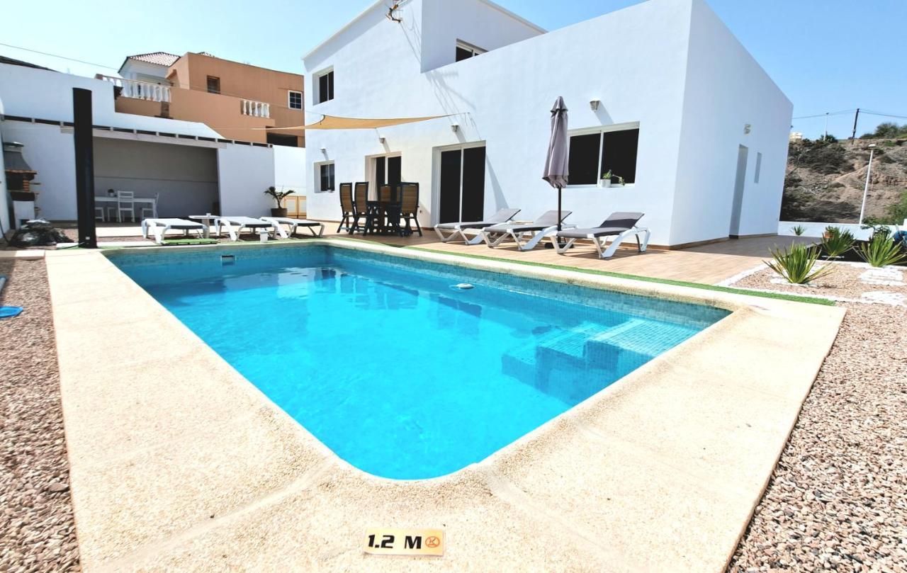 Villa Calma Climatized Pool Private Jacuzzi Spa In Tarajalejo Tuineje Екстер'єр фото