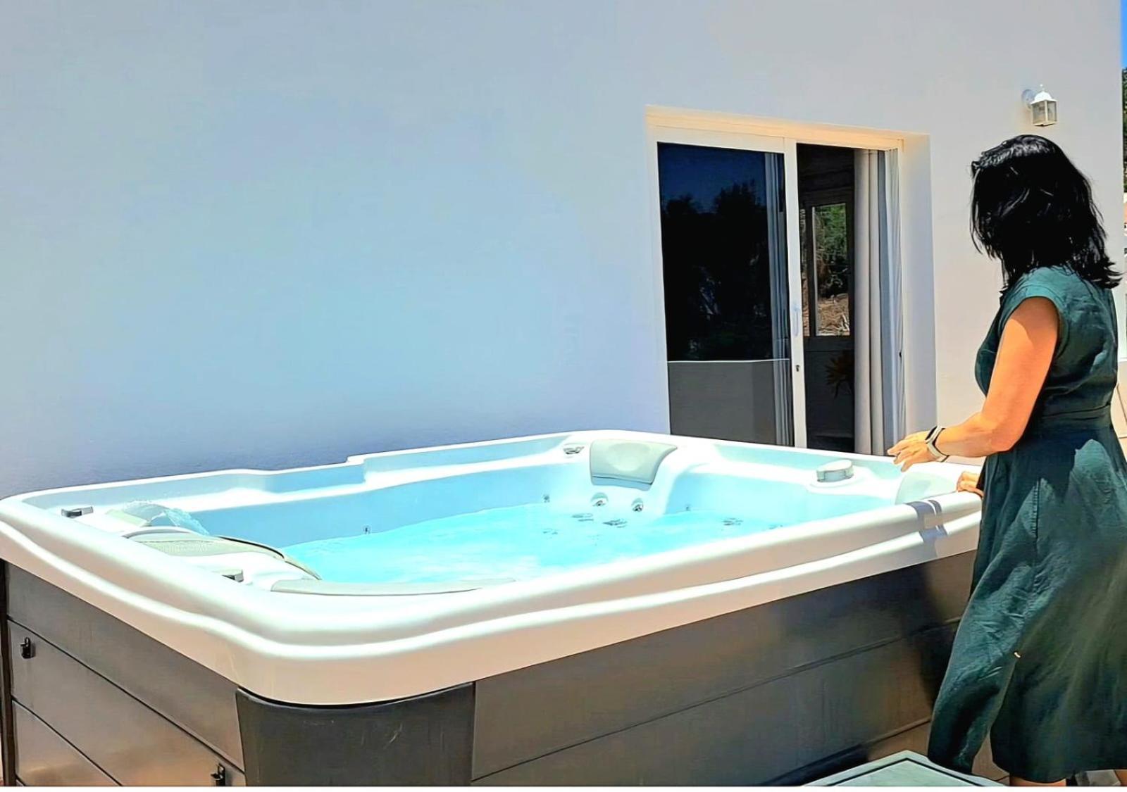 Villa Calma Climatized Pool Private Jacuzzi Spa In Tarajalejo Tuineje Екстер'єр фото